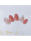 ピンクニュアンスネイル