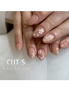 桜ホログラムネイル