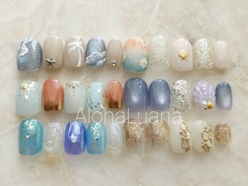アロハ ルアナ 大宮本店(Aloha Luana)の写真/《初回オフ無料》シンプルやり放題¥7700！ニュアンス系から繊細なデザインまで多数◎卒業式や入学式にも♪