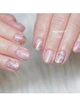 たゆ ネイル(たゆnail)/パラジェルフラワーレースネイル