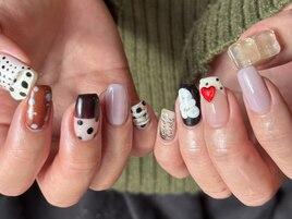 担当:藤戸　パーツ込10本アート