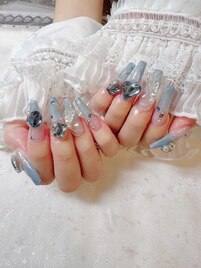 水色マグネットグラデーション