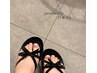 【品のある足元へ】フットネイルフレンチ￥12,800→￥11,000
