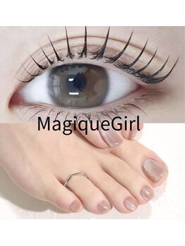 ネイルサロン マジックガール(Nail Salon MagiqueGirl)の写真/まつ毛パーマで目元の悩み解決！パリジェンヌとフットとセットで至福の時を★