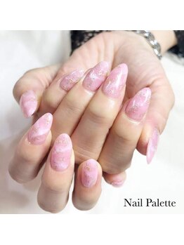 イーエムエー(e.m.a)/パラジェル/ピンク&ゴールド