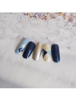 コーラル(CORAL)/アーガイルアート￥8800