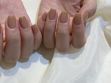 ネイルズ ララ(nails Lala)/ブラウンカラー。