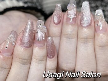 ウサギネイル 新大久保店(usagi nail)/春かわいいネイル