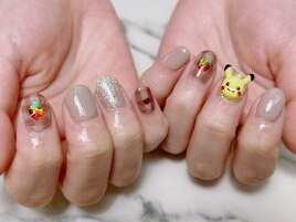 キャラクター3Dネイル