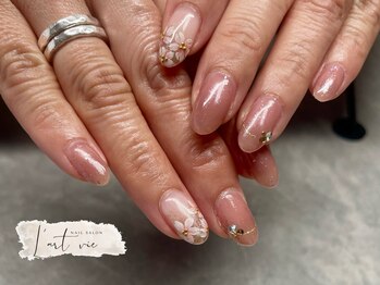 ベーシックアート×桜ネイル