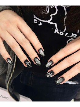 ヘブン ネイル 鶯谷(HEAVEN Nail)/キャッツアイネイル