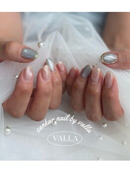 サンカリネイル バイ ヴァラ 新居浜 船木店(sankari nail by VALLA)/韓国発VALLA涼しげニュアンス