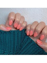 カルフール リル 草加駅西口店(Carrefour lir)/【ワンカラ―】サーモンピンク