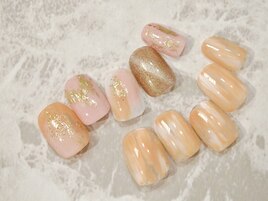 ＊サーモンピンク＊ニュアンス＊