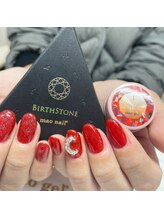 アイリッシュネイル 久屋大通店(Irish Nail)/マオ誕1月