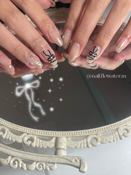 フローター 駒込店(FLOWATER)/flash gradation/ribbon