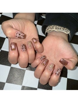 モレリア 心斎橋店(morelia)/レオパードネイル