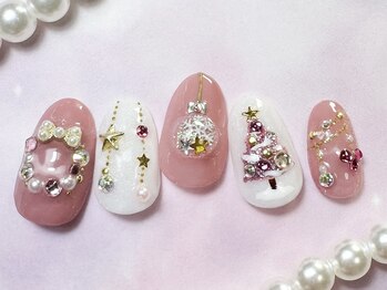 リコリコネイル(Riko Riko Nail)/クリスマスネイル