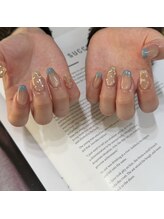 シアン(cyaan)/春色ブルーフレンチ