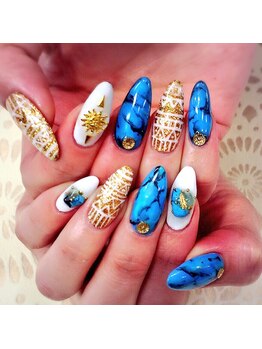 ビービーネイル(BB)/ターコイズネイル☆リゾート