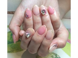 ～上品細フレンチネイル～