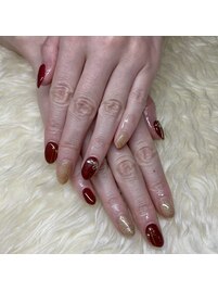 クリスマスプレゼントネイル☆