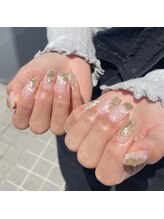 ミントリーフ バイ リート(Mint leaf by Reat)/ぷっくりゴールドミラー