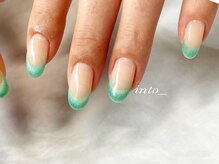 ネイルサロン イントゥ(into_)/マグネット　ミントグリーン