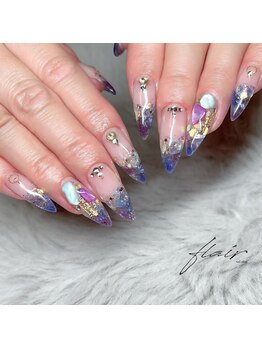 フレア(flair)/クラッシュロング×クリアシェル