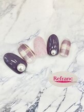 ルフラン 津田沼店(Refranc)/ほっこりブランケットネイル