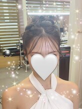 パリス 明治神宮前店(PARiS)/☆結婚式の前撮りヘアメイク☆