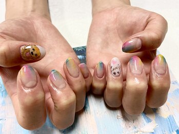 ネイル サロン ヴェレッド(Nail Salon VERED)/レインボーネイル