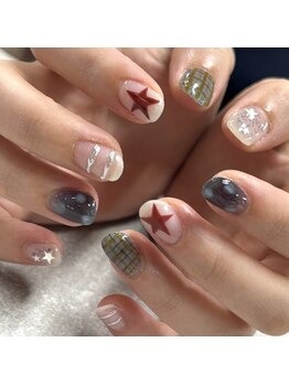 ネイルサロンファストネイルプラス 新宿店(FAST NAIL PLUS)/2025秋ネイル【個性派ネイル】