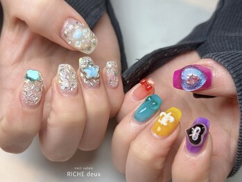 リッシュ ドゥ(RICHE deux)/カラフルキュアネイル