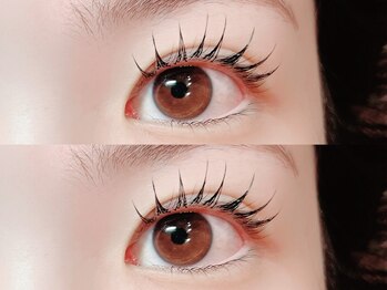 Makea福岡天神店【上下まつげパーマ/LEDマツエク/眉毛サロン】【2/28NEW OPEN(予定)】/フラットラッシュ*LEDエクステ