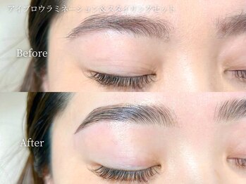 アンジェリカミッシェル 大井町トラックス店/アイブロウラミネーション