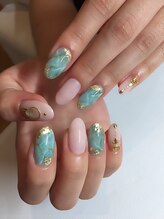 ヘアーアンドビューティー ルーツ(#roots)/天然石ネイル