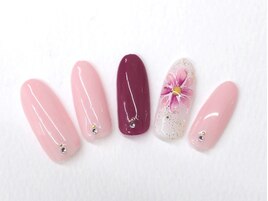 フラワーネイル