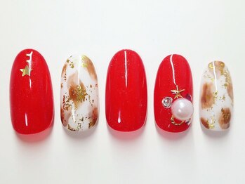 アンドシュシュネイル(&CHOU CHOU nail)/クリスマス限定デザイン