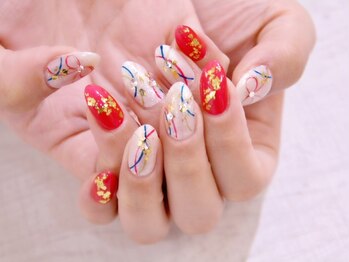 ラルネイル 大宮(Lull. nail)/*ゴージャス*ラインアート*