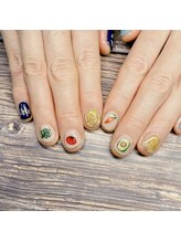 爪屋べっぴん堂/藤井風ネイル