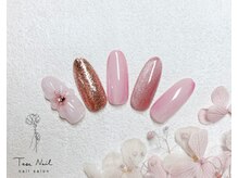 テセネイル(Tese Nail)/ぷっくりお花春ネイル♪