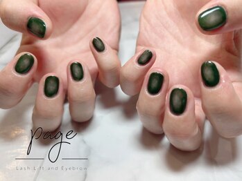 ペイジ(page)/TEL予約!まつ毛or眉+ネイル★