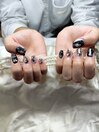 ☆痛ネイル2本とワンカラー