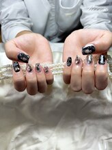 リセス(Recess)/☆痛ネイル2本とワンカラー