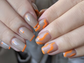 イト 藤崎店(ito)/大人オレンジネイル★