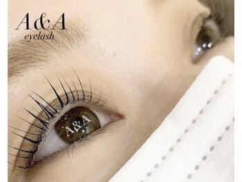 アイラッシュサロン エーアンドエー(eyelash salon A&A)/まつげパーマ立ち上げ