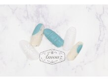 アモウズ(Amouz)/定額【テーマ:陶器ネイル】2
