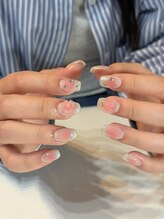ドラマティークネイル(Dramatique Nail)/チーク×リボン