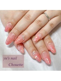 カラーグラデーションネイル